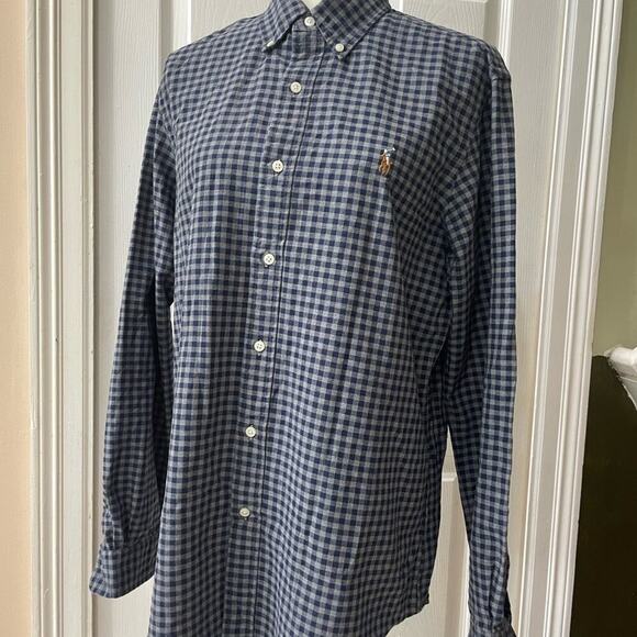 Ralph Lauren button down Shirt BLAKE 100% two ply cotton Blake Sz XXL Iconic - Picture 2 of 8